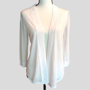 Chico’s Lightweight Summer White Sweater